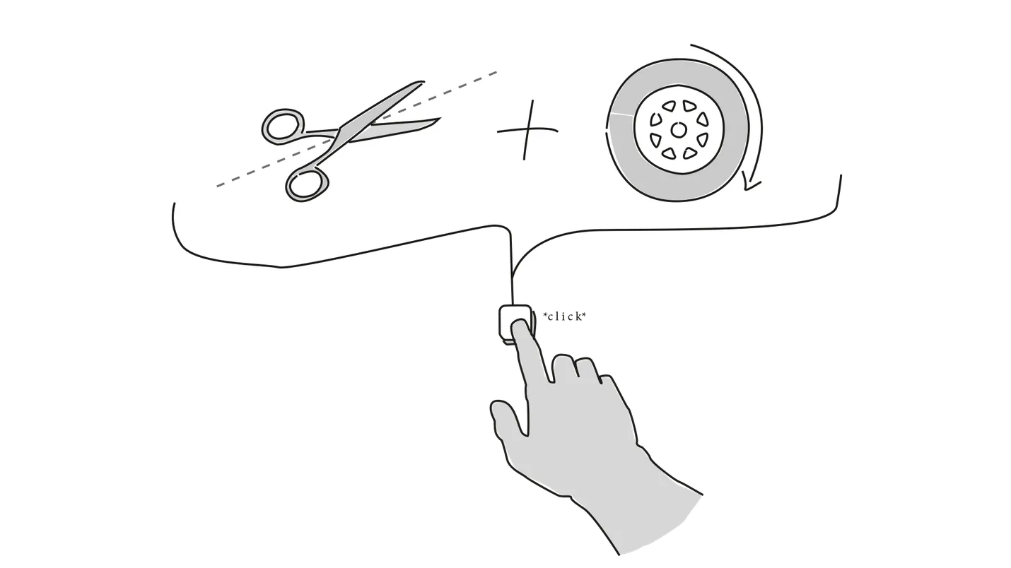 thrust / cut